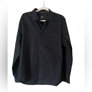 Armani Exchange ,Men's Navy Blue Shirt